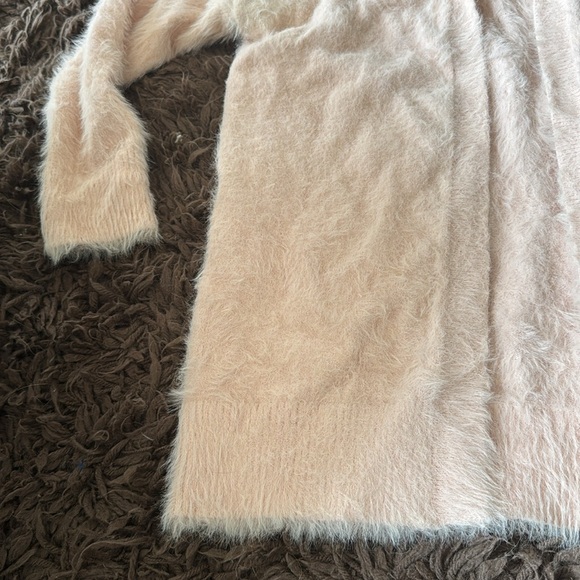 Pastel super soft open pink cardigan size small - Picture 2 of 9